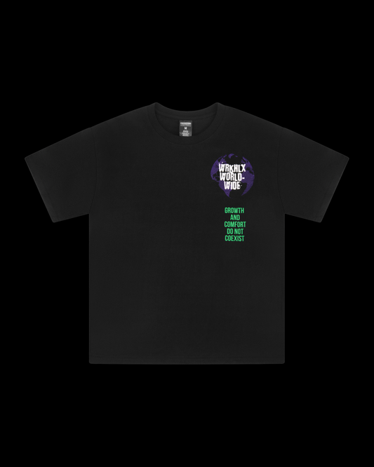 WRKHLX WORLDWIDE TEE (BLACK)