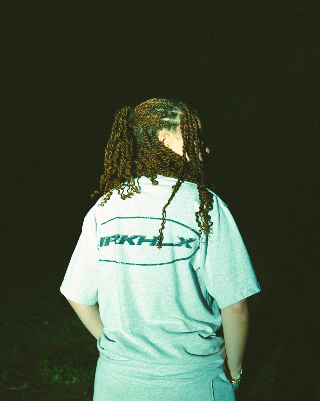 WRKHLX OVAL TEE (ASH)