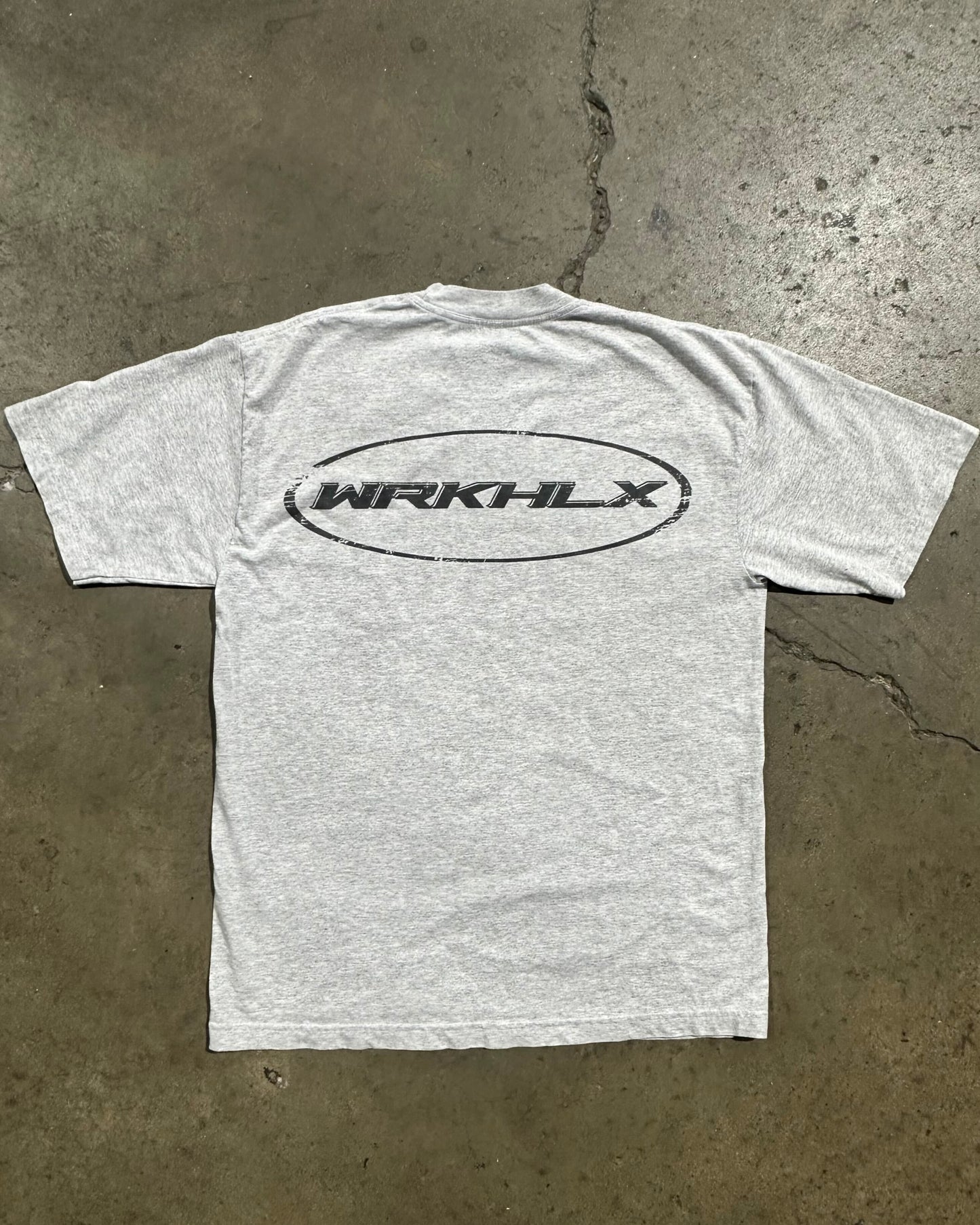 WRKHLX OVAL TEE (ASH)