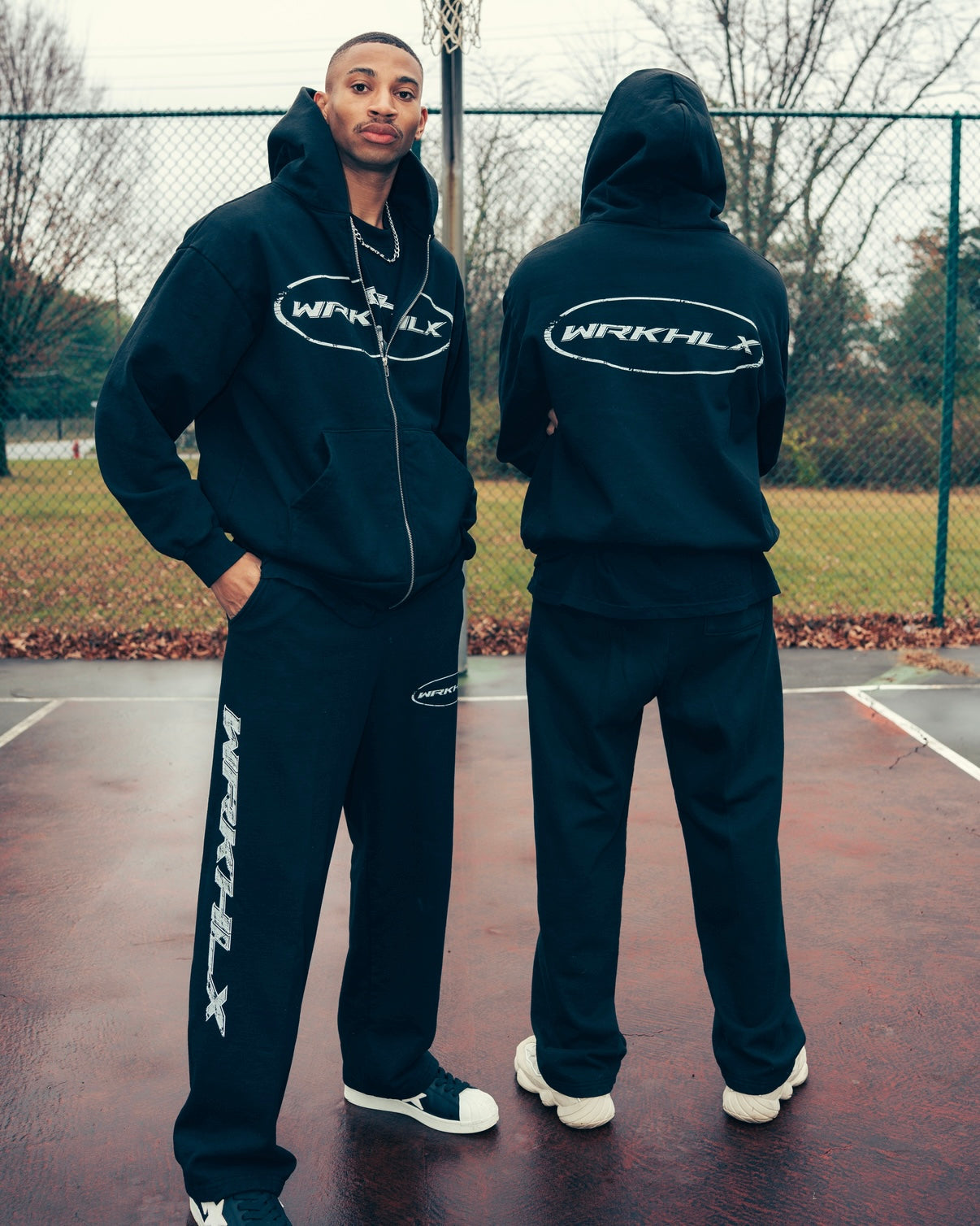 WRKHLX SWEATPANTS (BLACK)