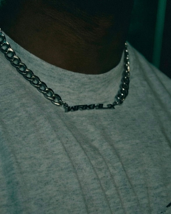 WRKHLX CHAIN NECKLACE (SILVER)